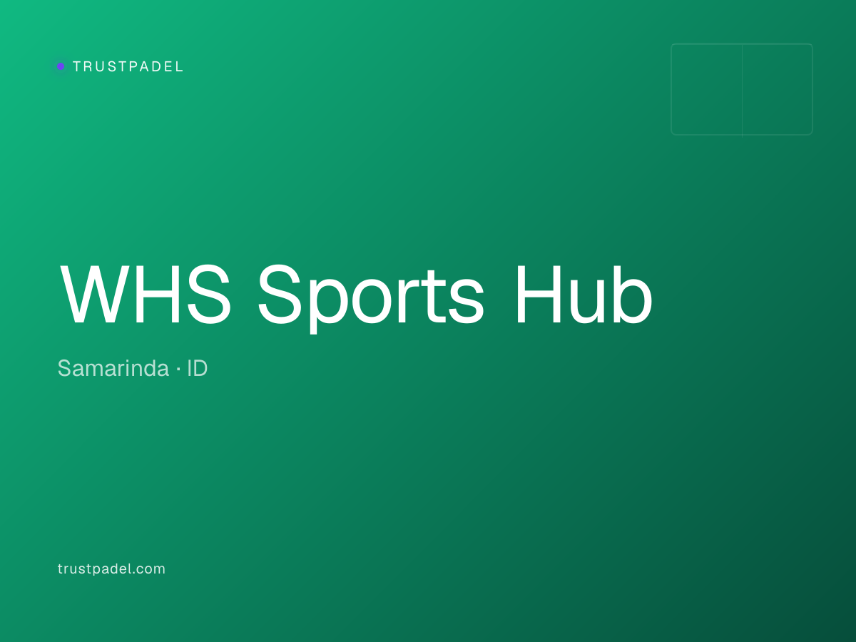 WHS Sports Hub padel club