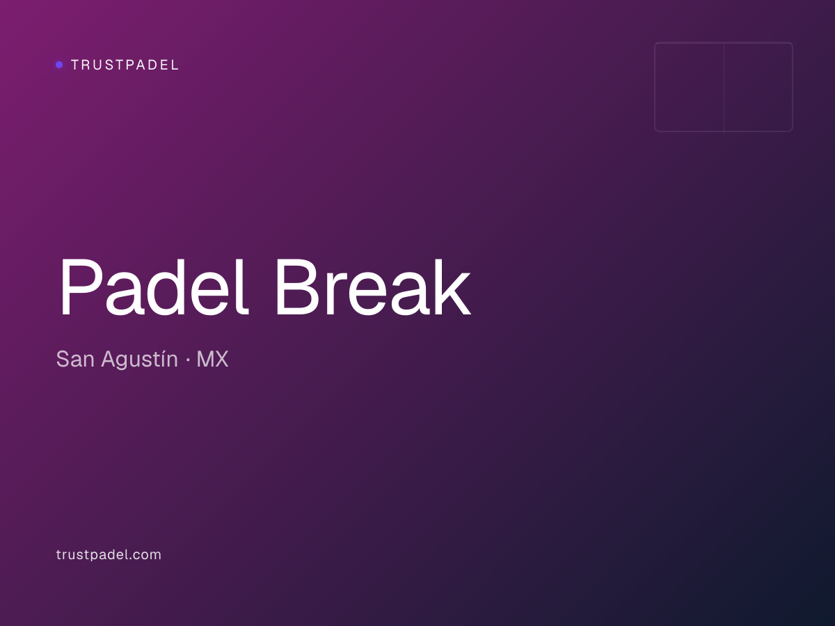 Padel Break padel club