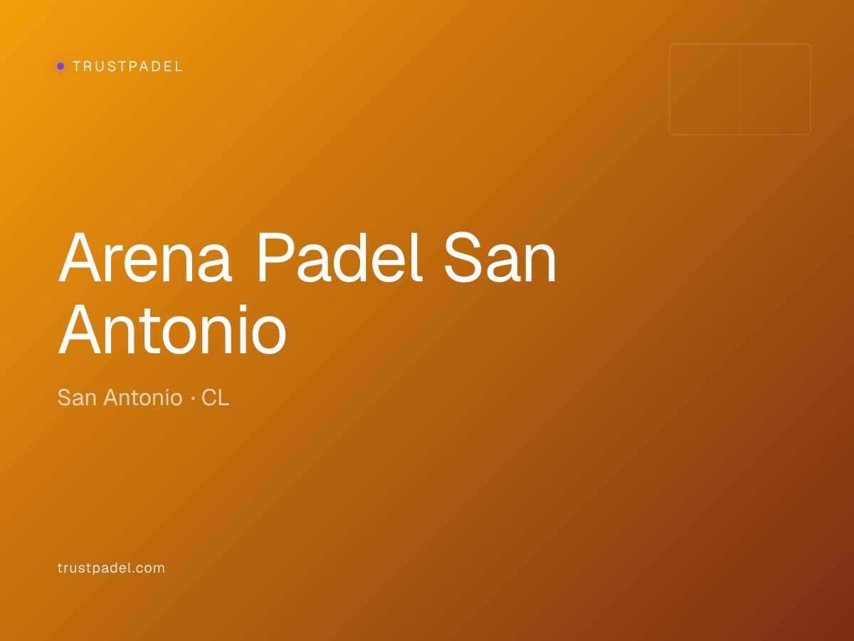 Arena Padel San Antonio padel club