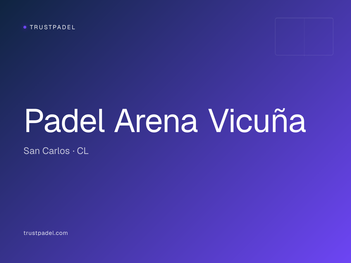 Padel Arena Vicuña padel club