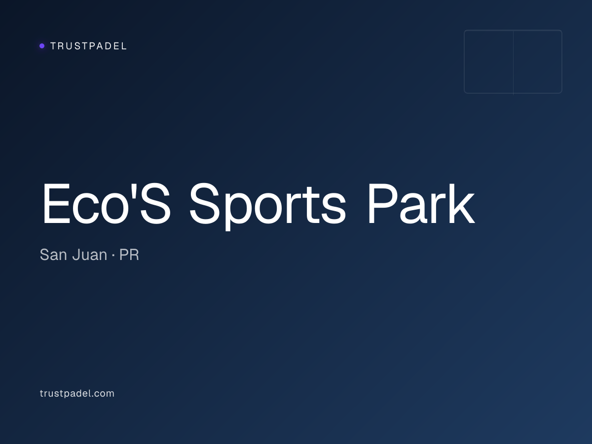 Eco'S Sports Park padel club