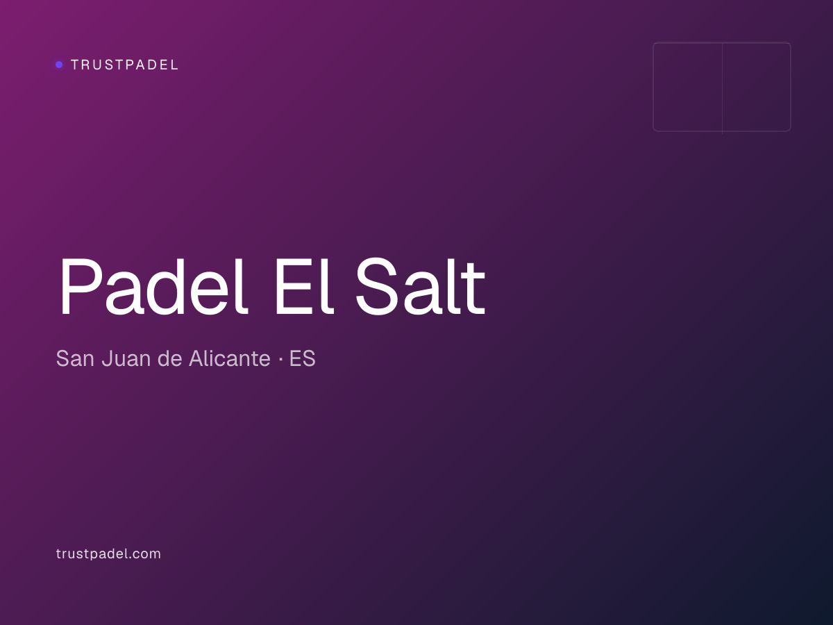 Padel El Salt padel club