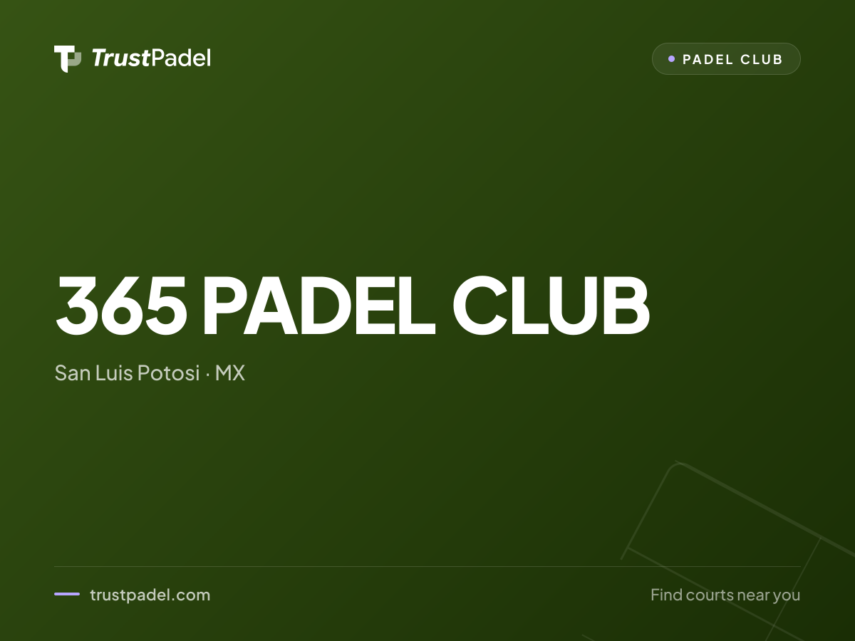 365 PADEL CLUB padel club