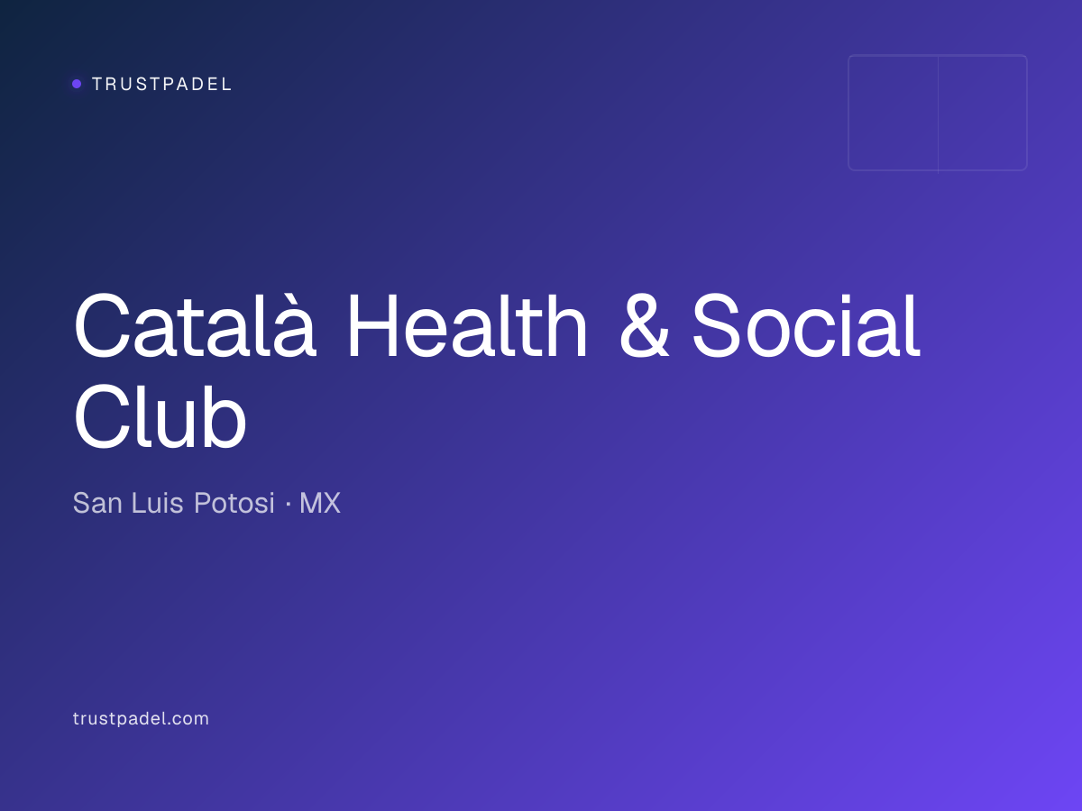 Català Health & Social Club padel club