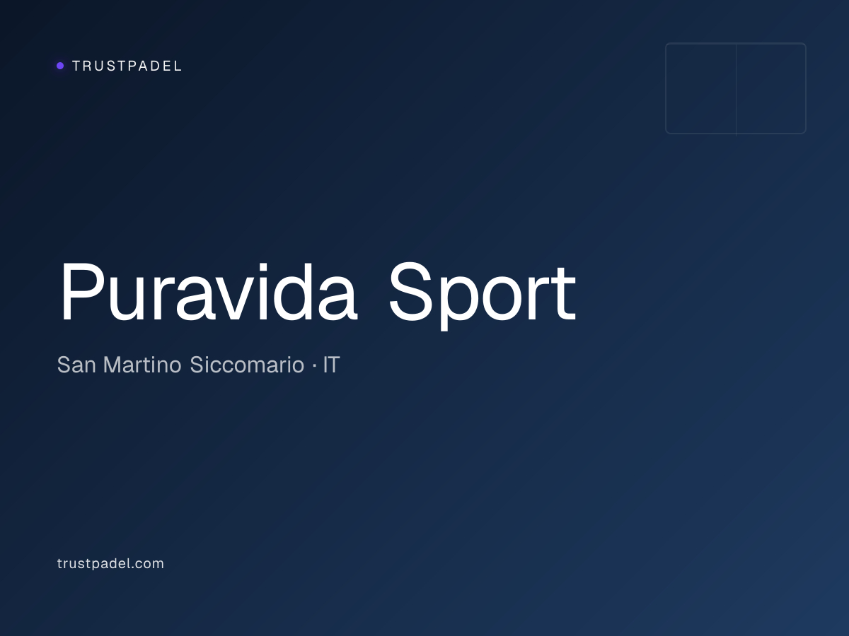 Puravida Sport padel club