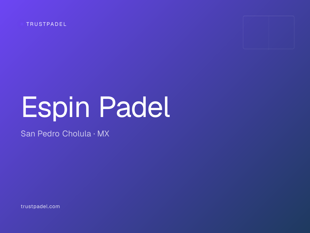 Espin Padel padel club