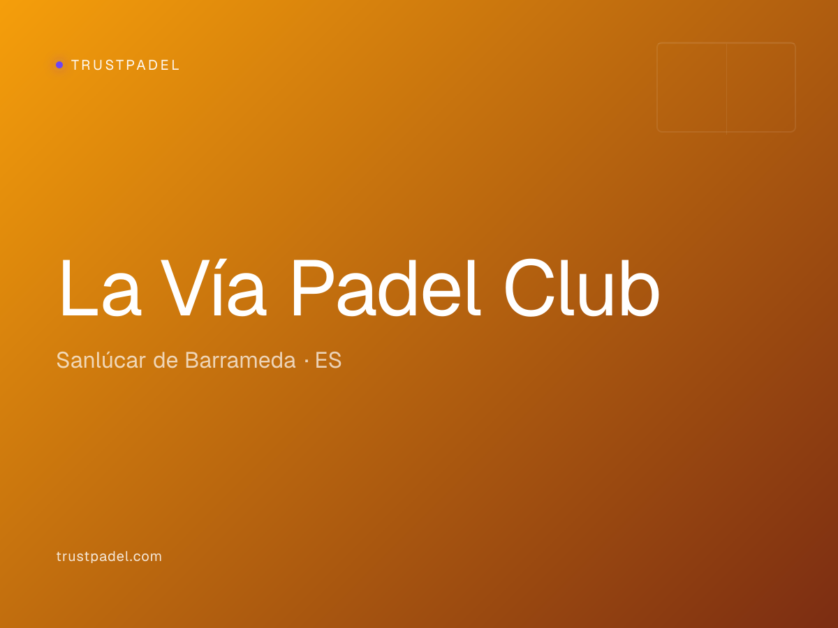 La Vía Padel Club padel club