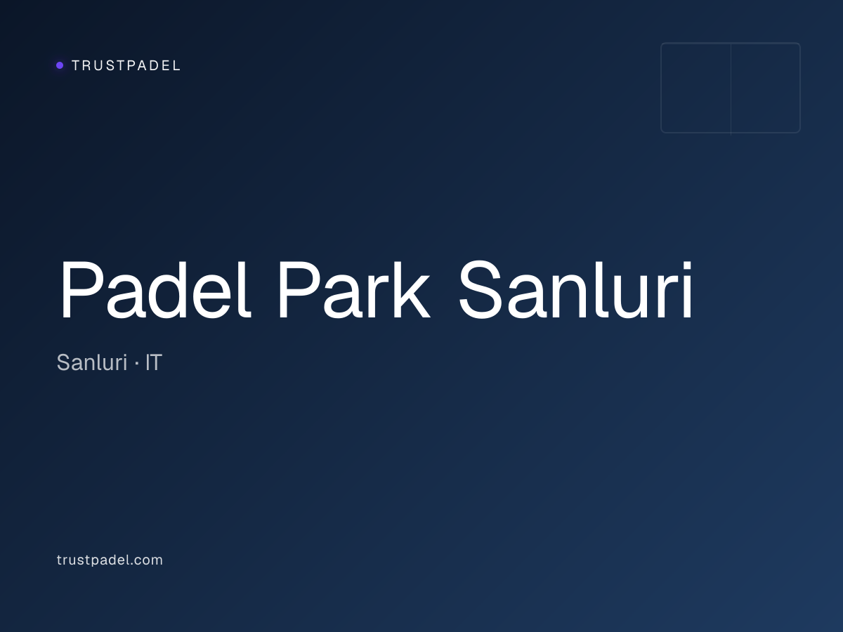 Padel Park Sanluri padel club