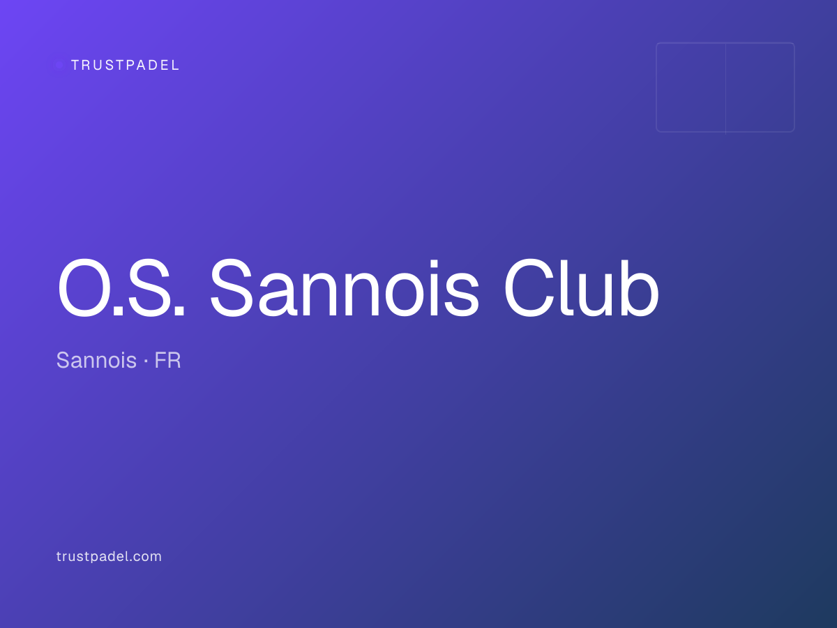 O.S. Sannois Club padel club