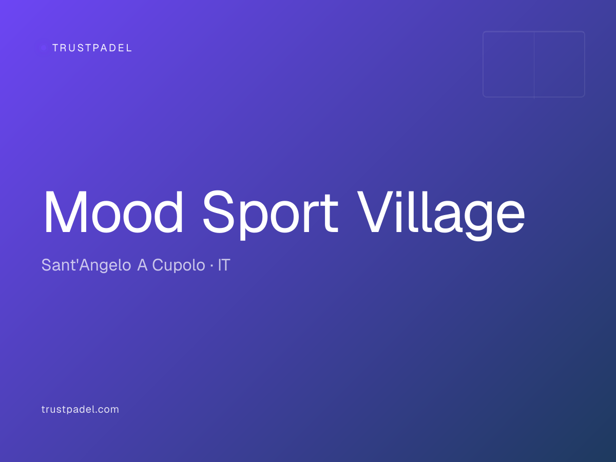 Mood Sport Village padel club