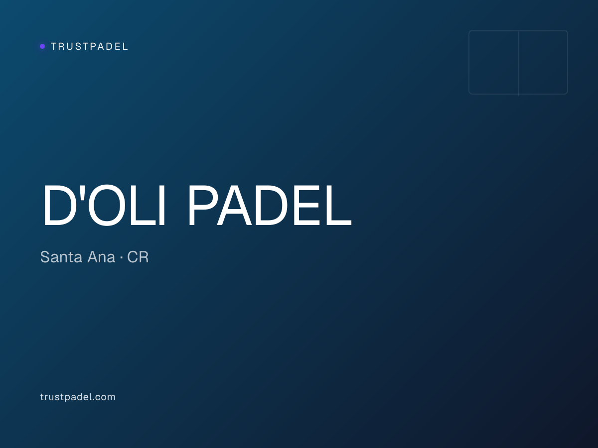 D'OLI PADEL padel club
