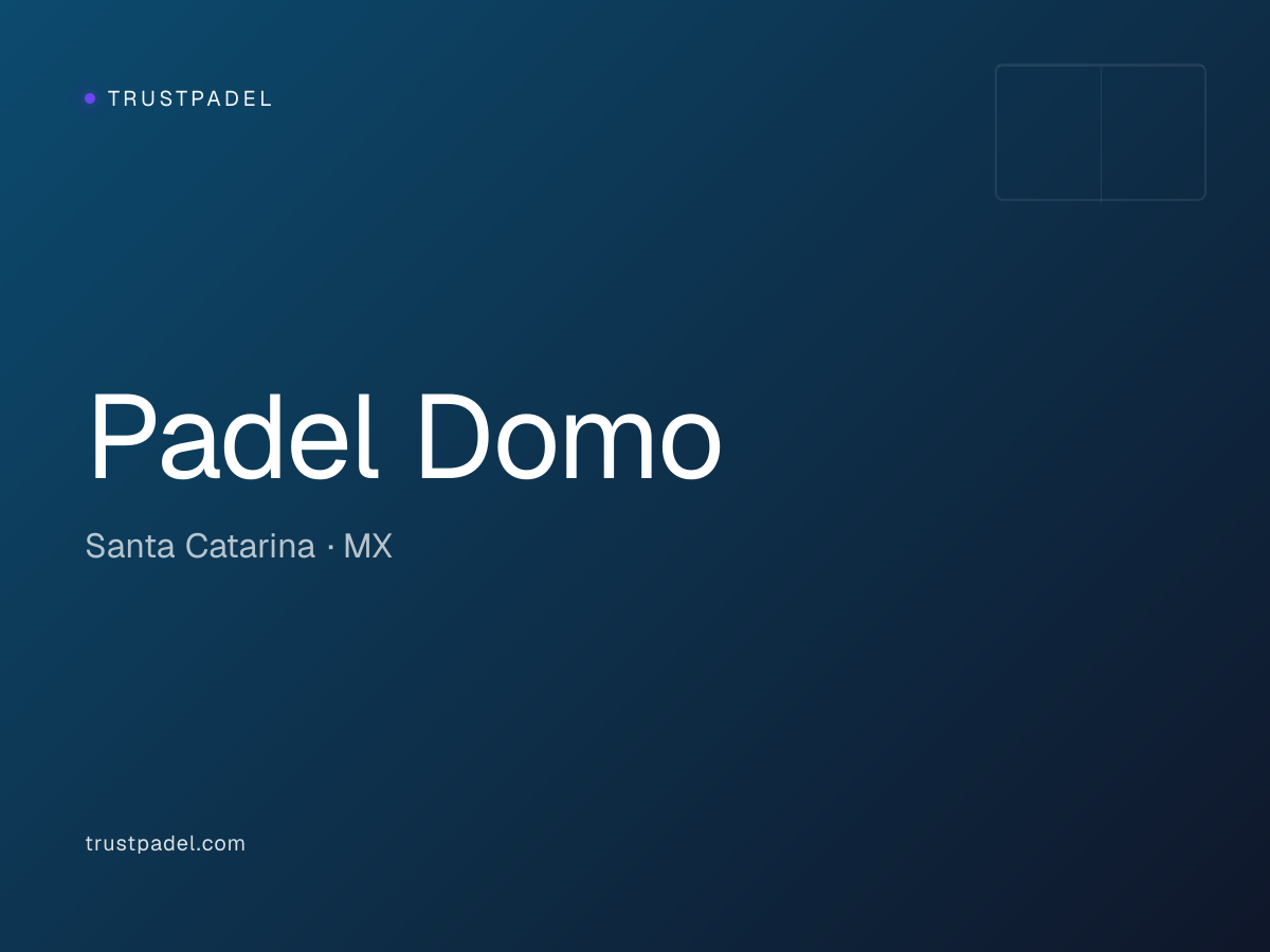 Padel Domo padel club