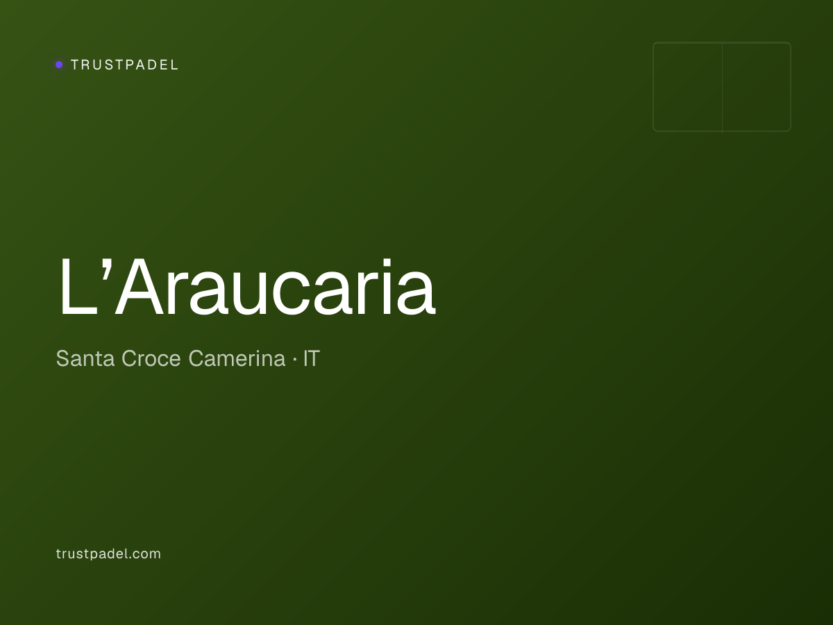 L’Araucaria padel club