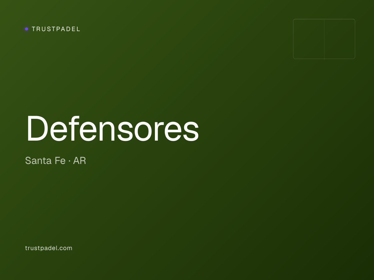 Defensores padel club