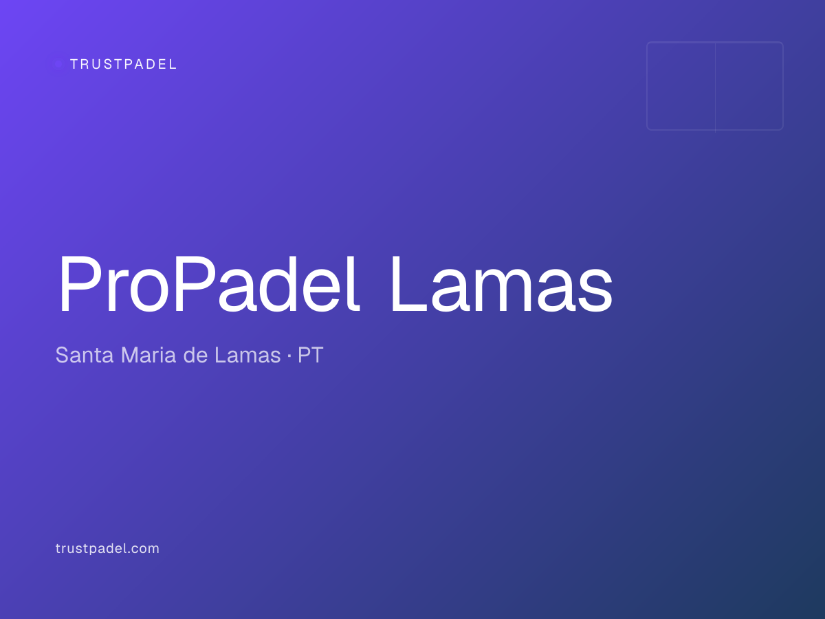 ProPadel Lamas padel club