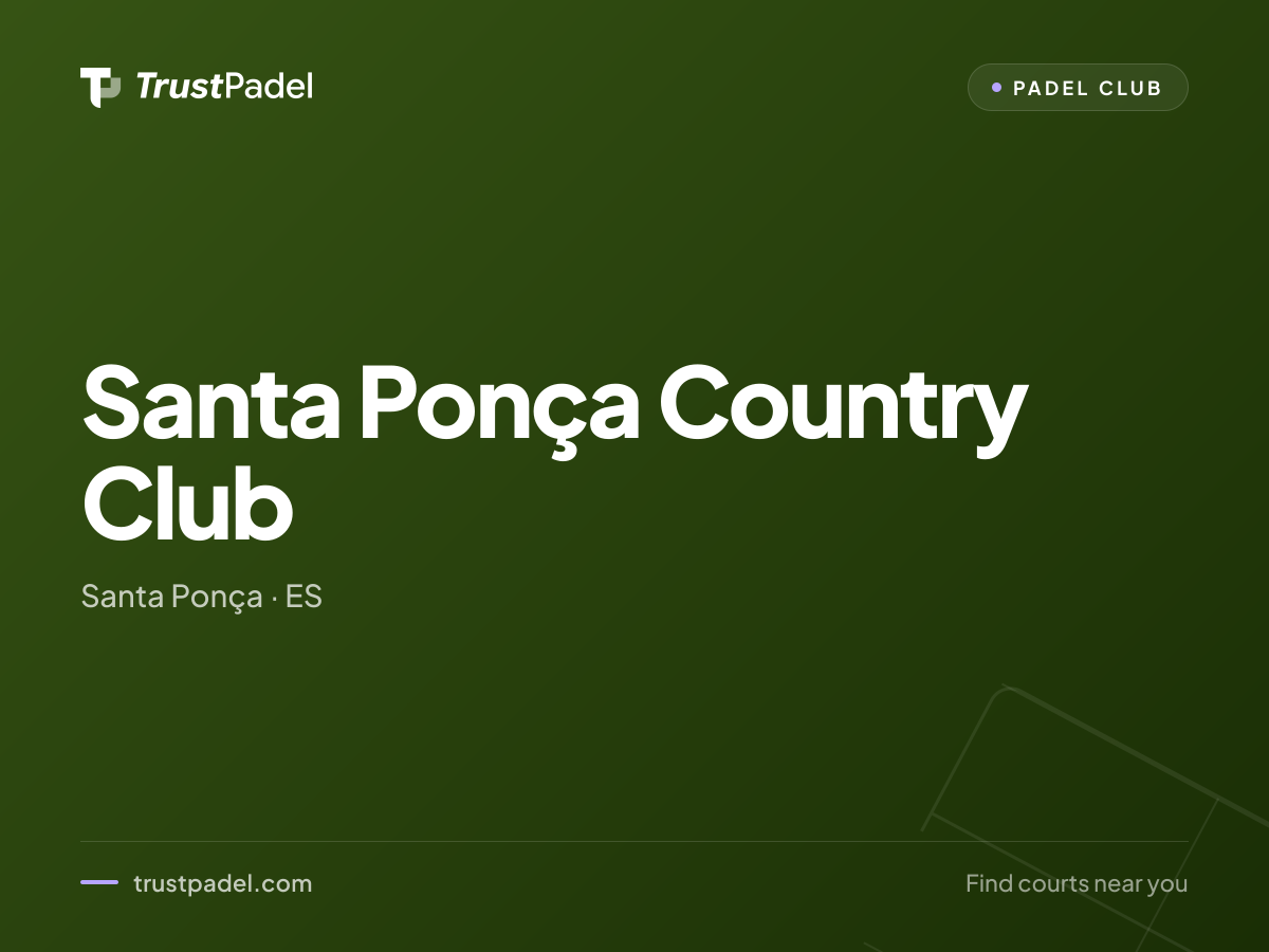 Santa Ponça Country Club padel club
