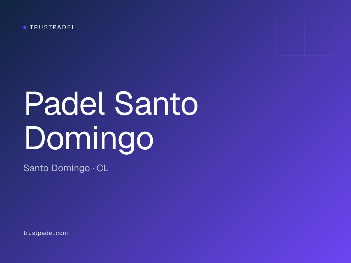 Padel Santo Domingo padel club