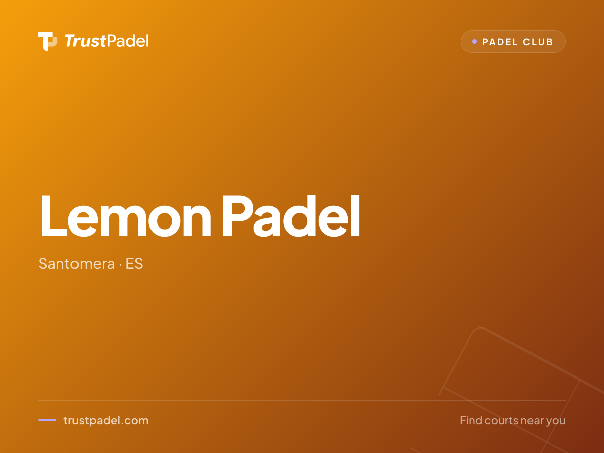 Lemon Padel padel club