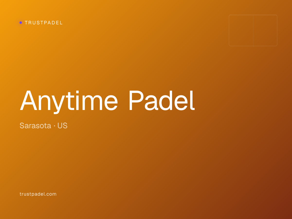 Anytime Padel padel club