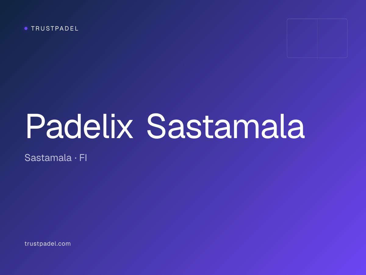 Padelix Sastamala padel club