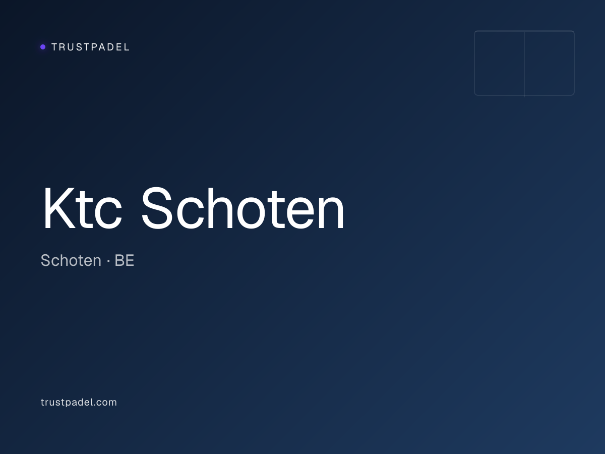 Ktc Schoten padel club