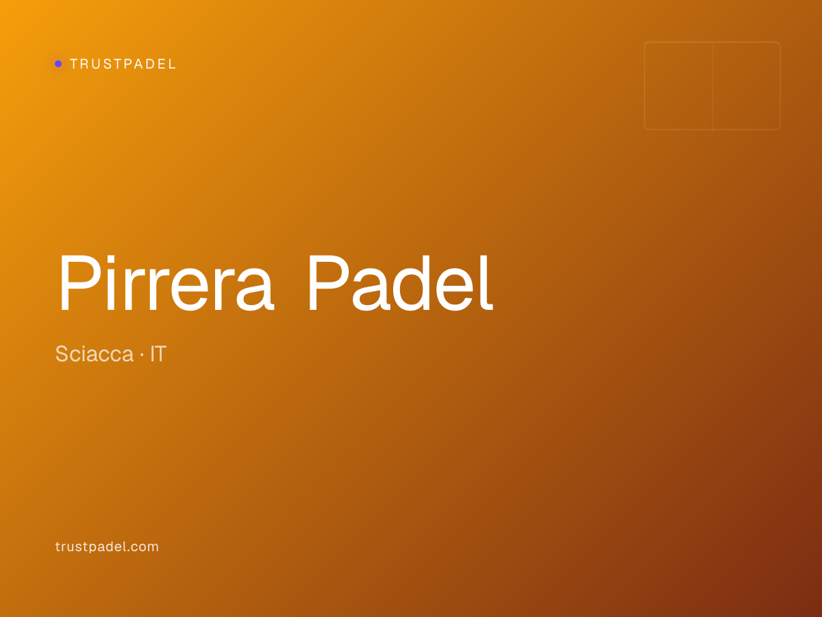Pirrera Padel padel club