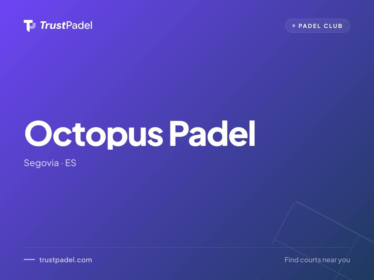 Octopus Padel padel club
