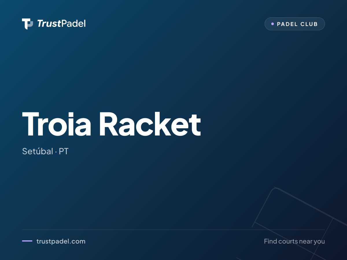 Troia Racket padel club