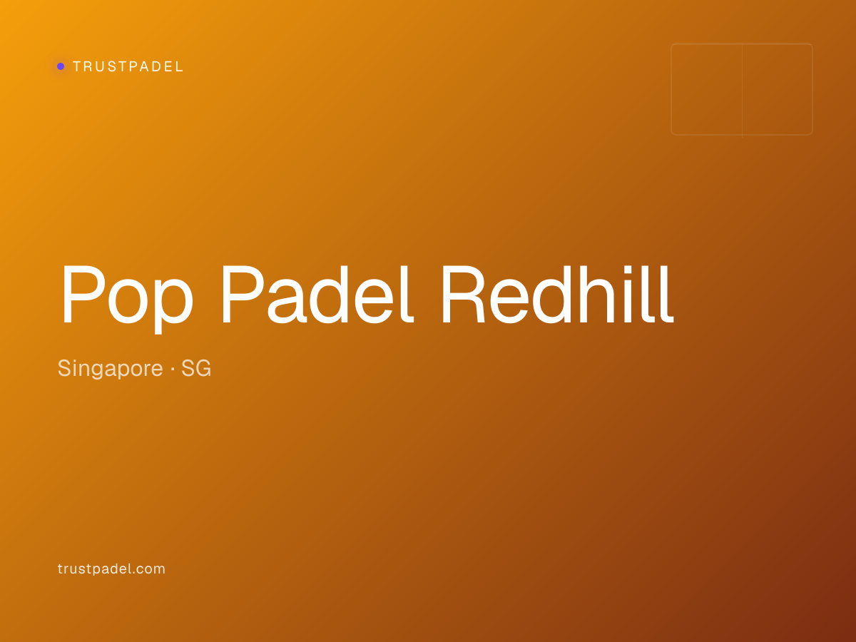 Pop Padel Redhill padel club