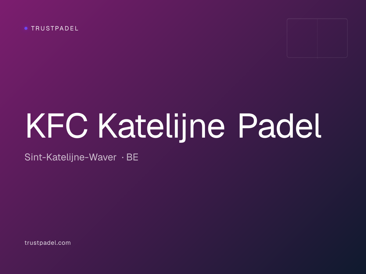 KFC Katelijne Padel padel club