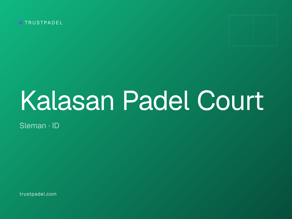 Kalasan Padel Court padel club