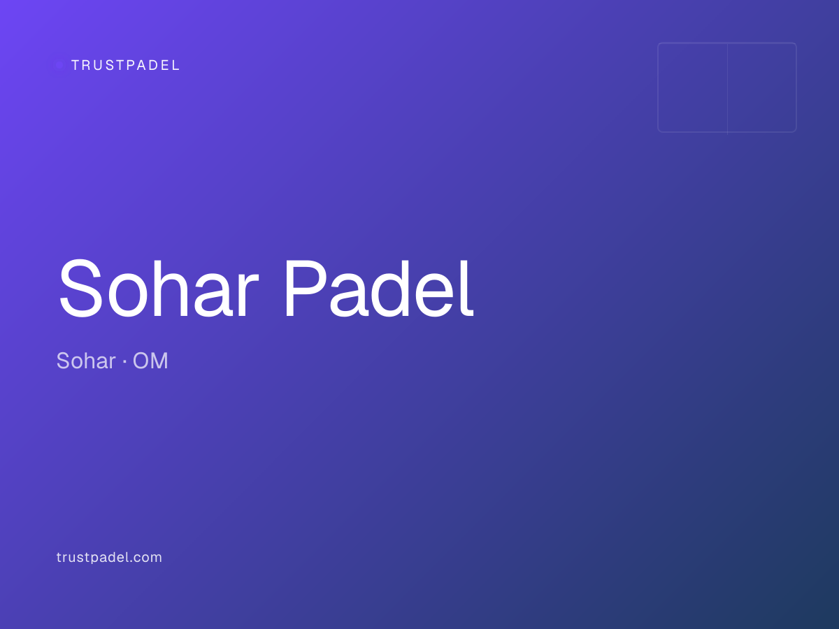 Sohar Padel padel club
