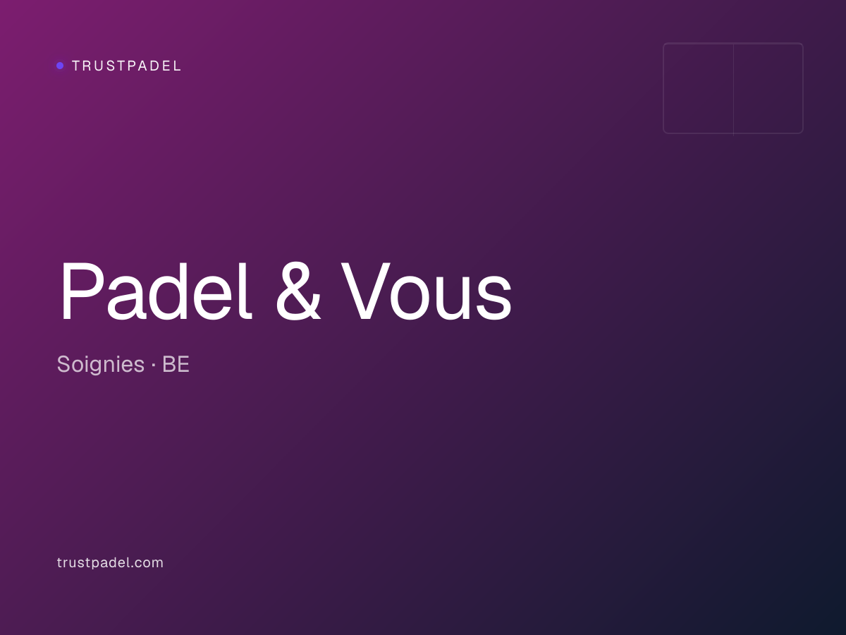Padel & Vous padel club