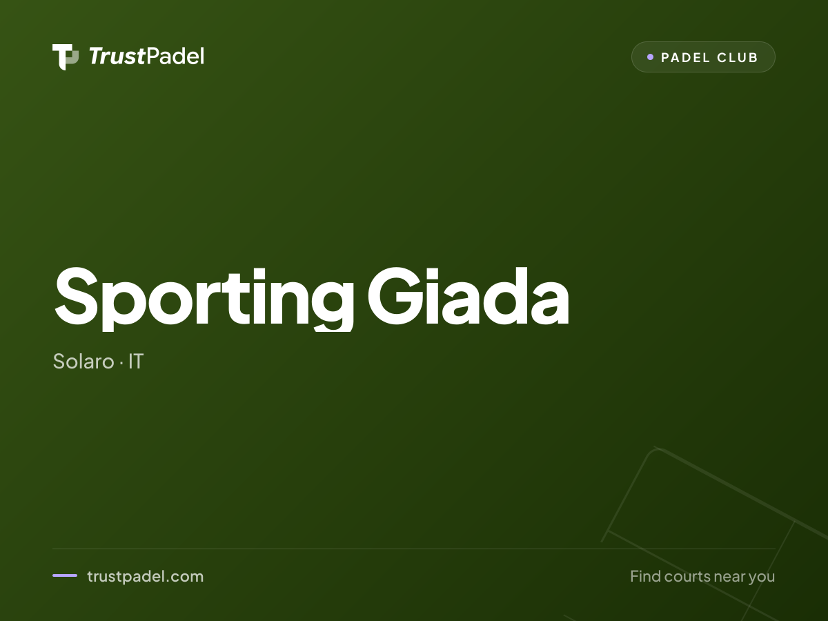 Sporting Giada padel club