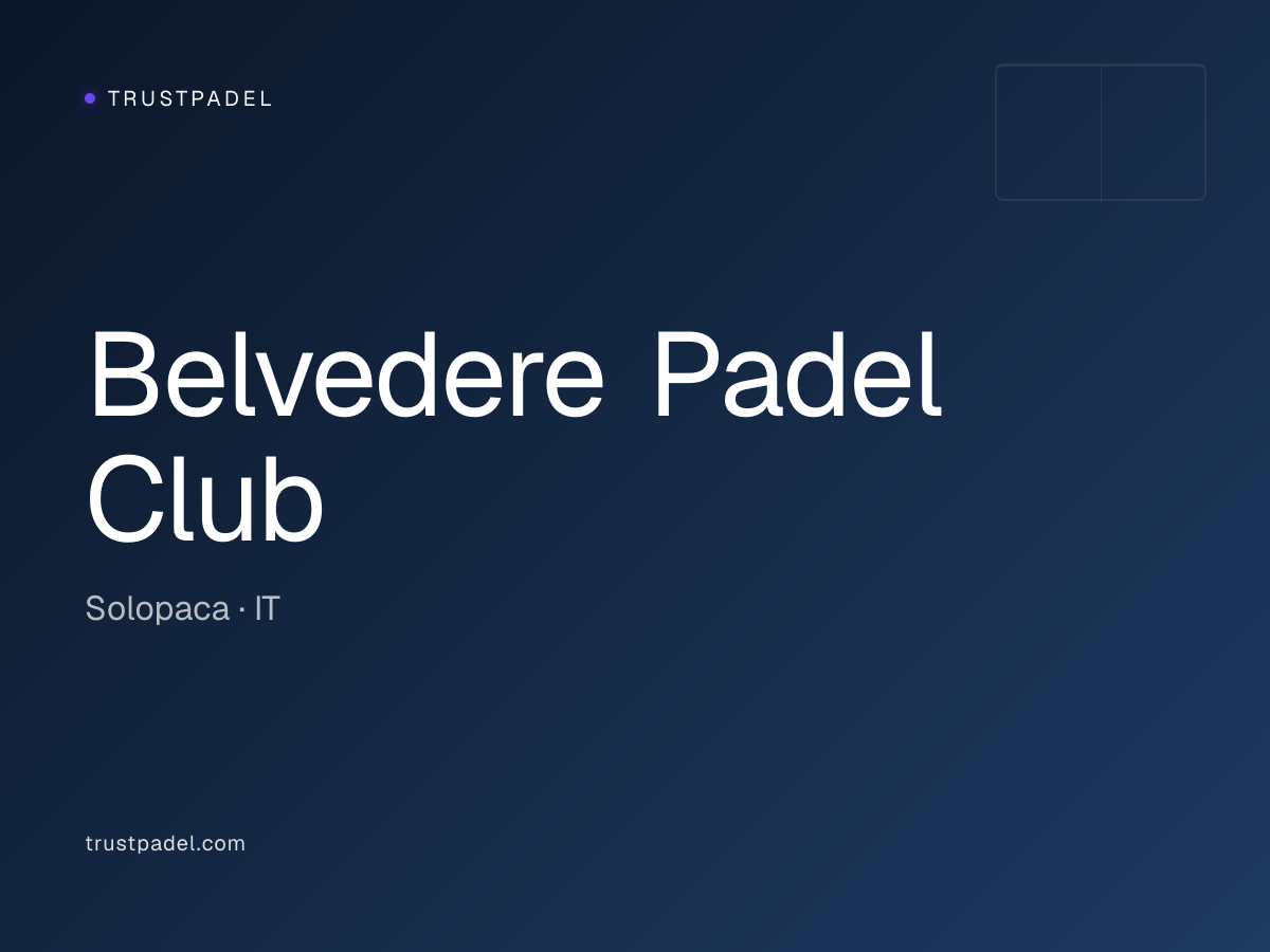 Belvedere Padel Club padel club