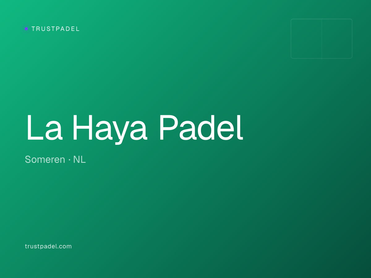 La Haya Padel padel club
