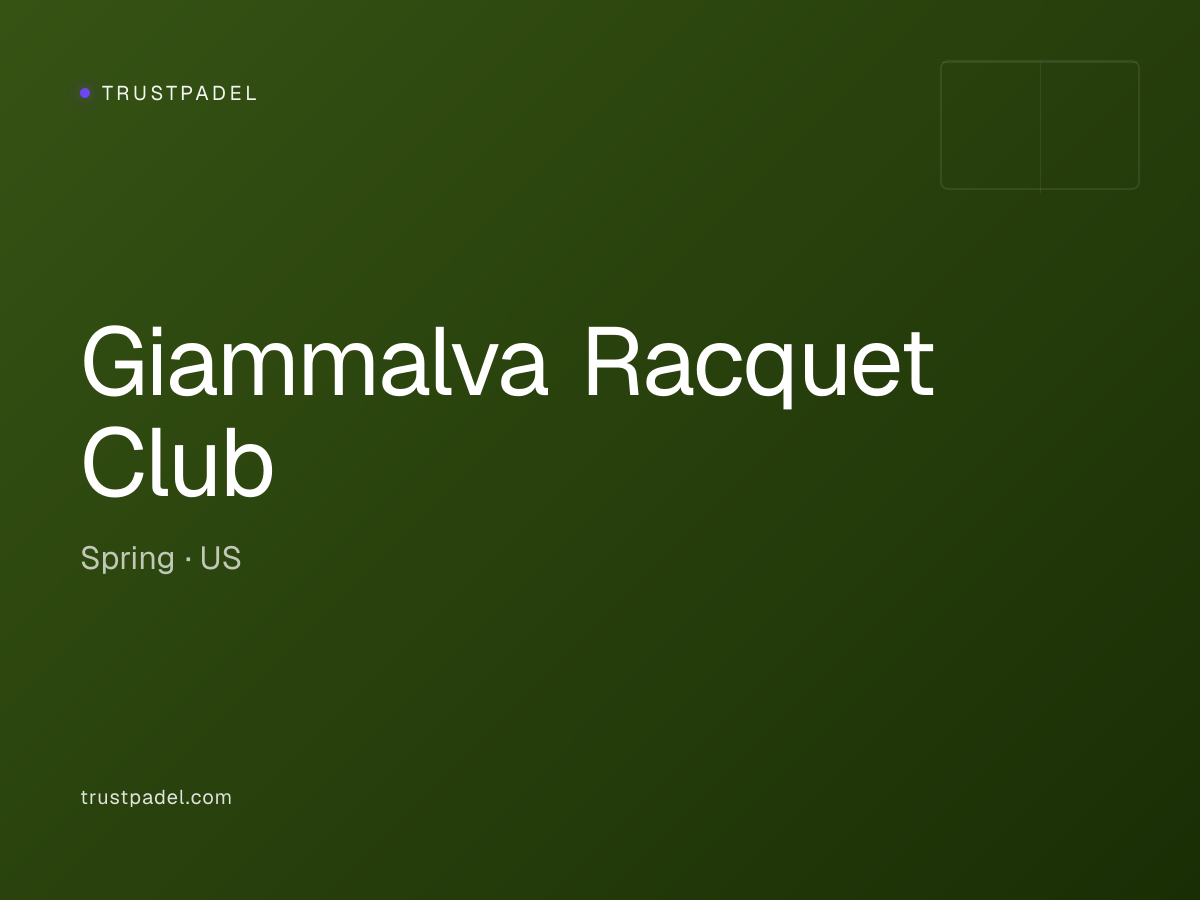 Giammalva Racquet Club padel club