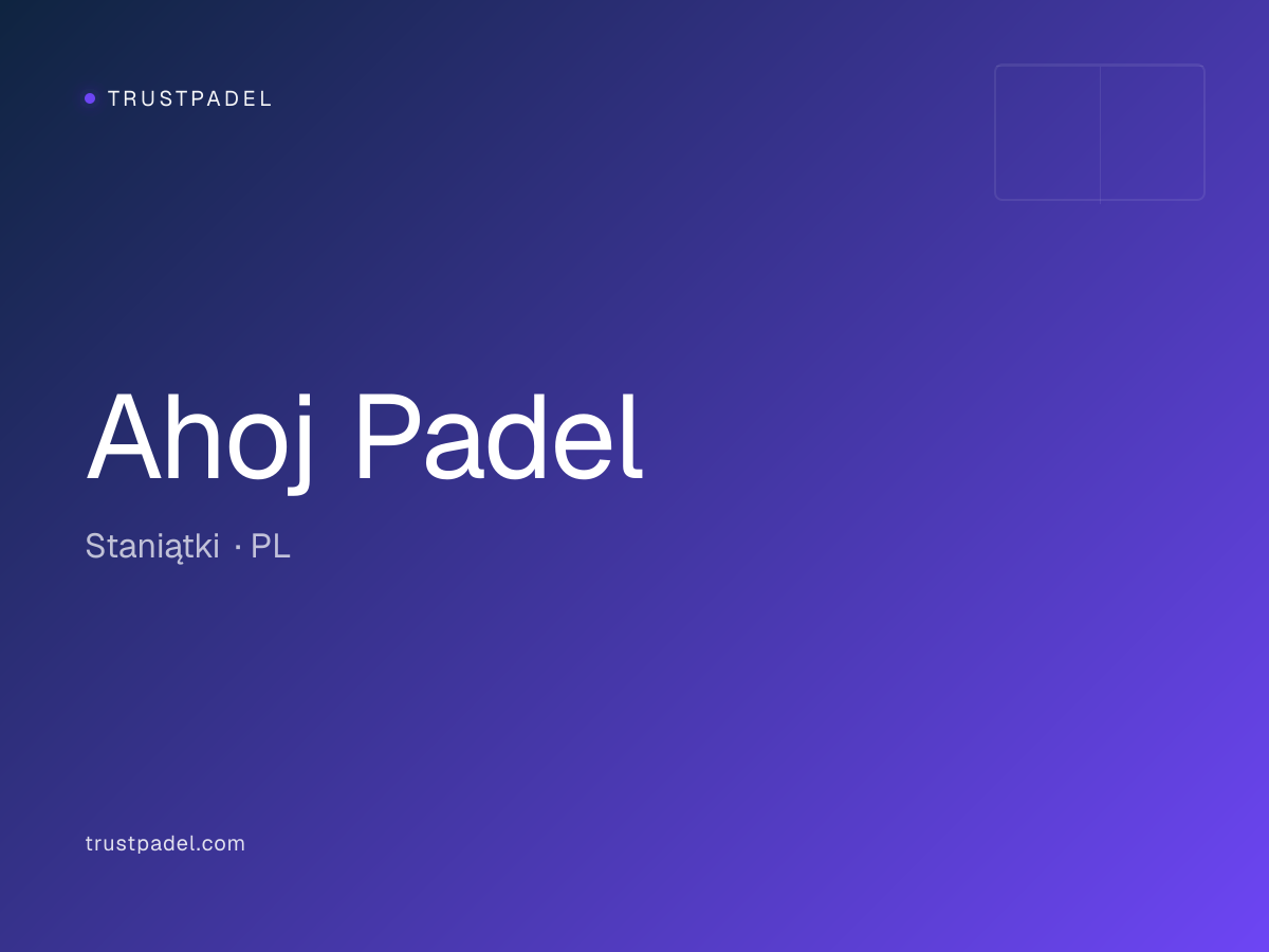 Ahoj Padel padel club