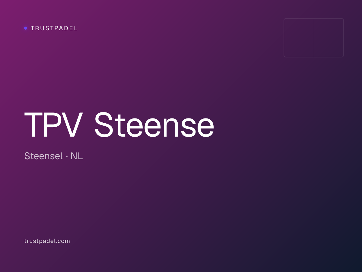 TPV Steense padel club