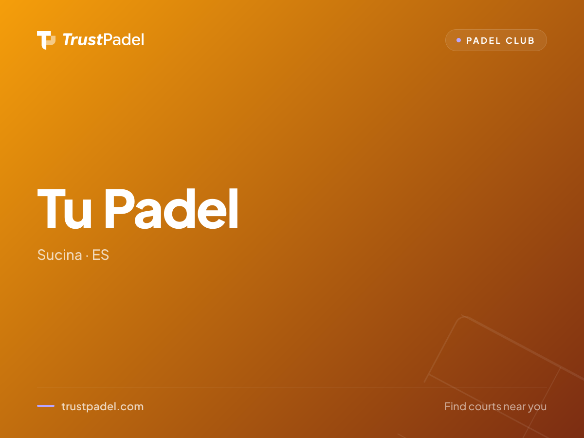Tu Padel padel club