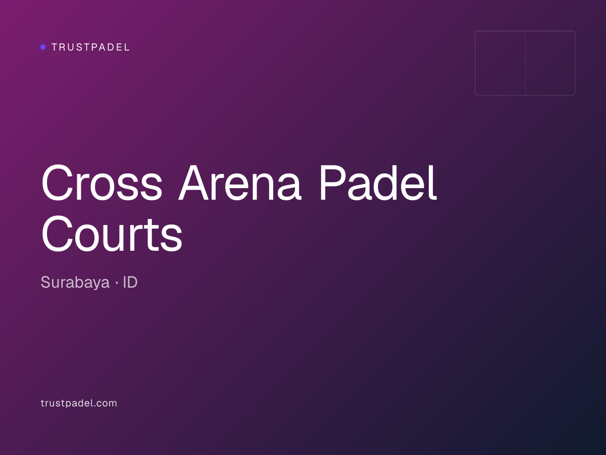 Cross Arena Padel Courts padel club