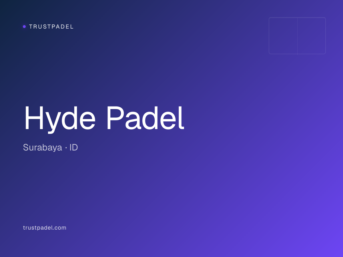 Hyde Padel padel club