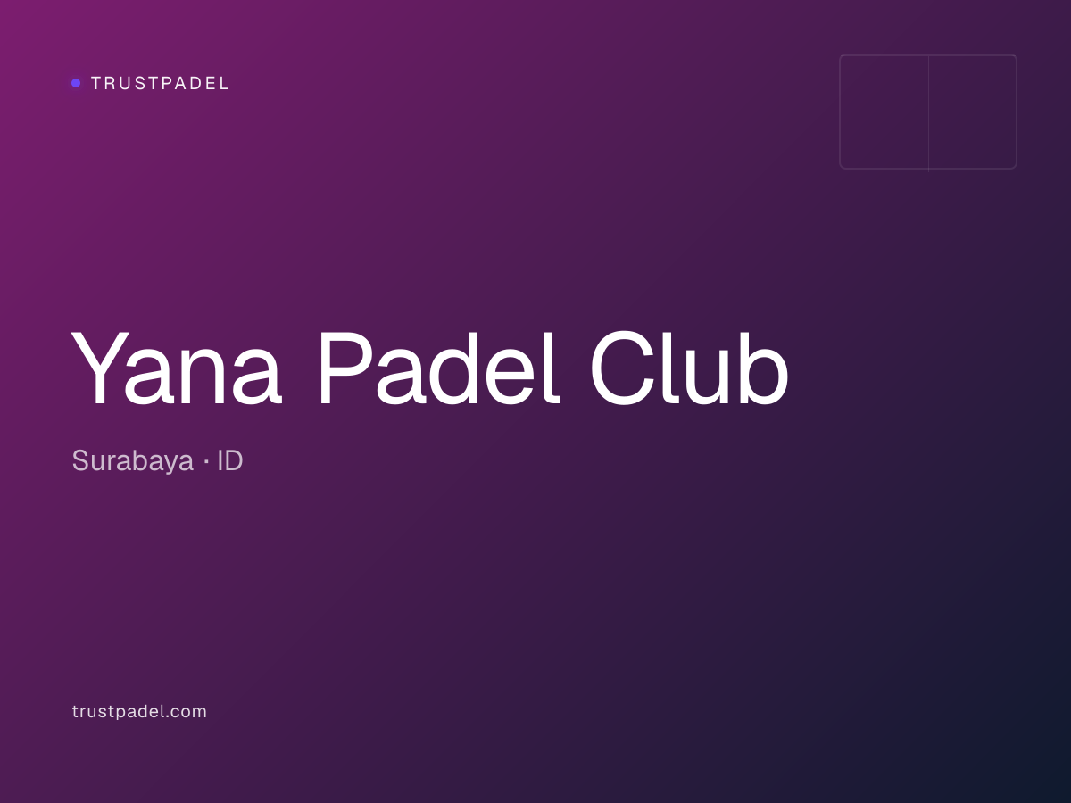 Yana Padel Club padel club