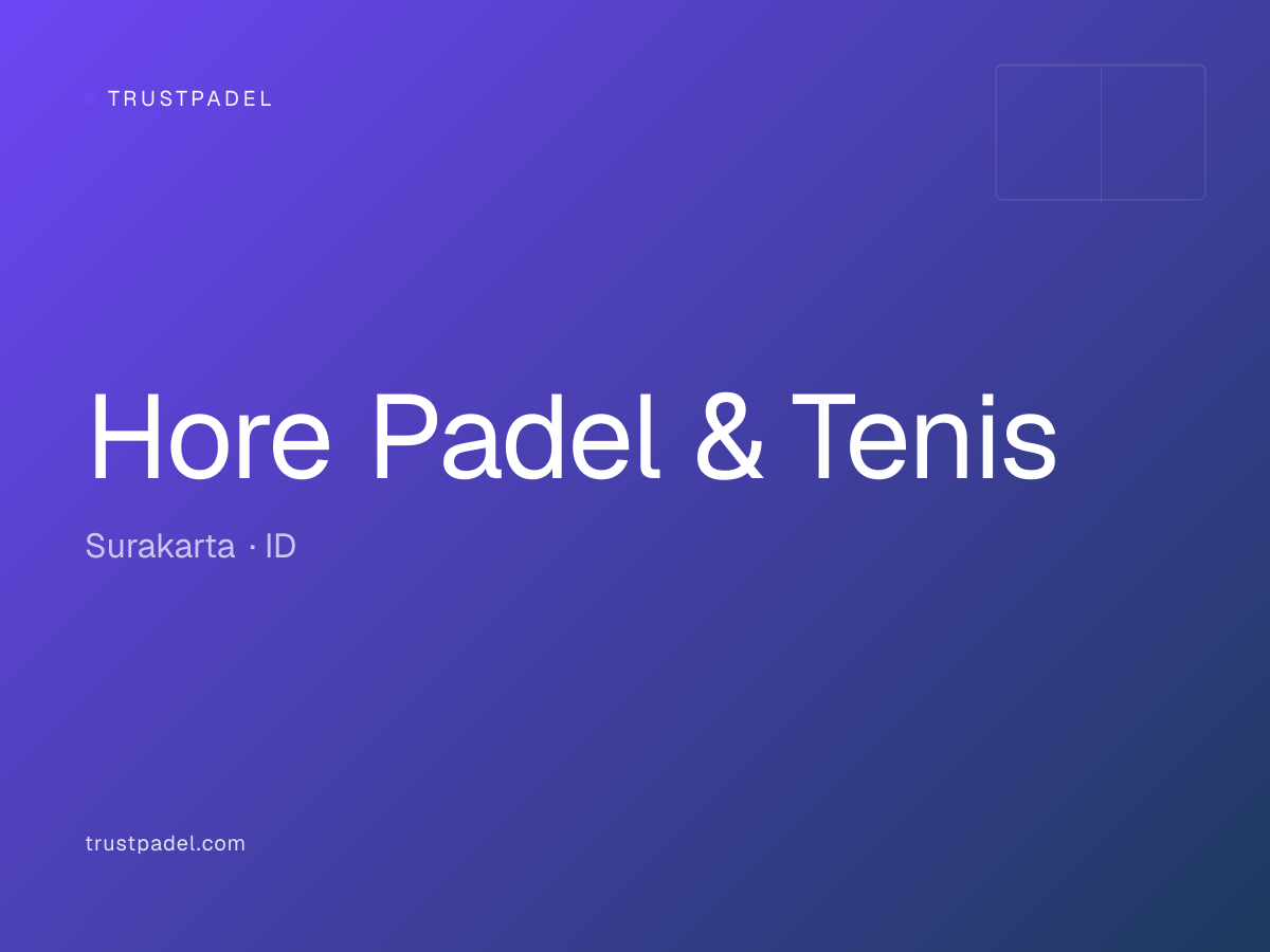 Hore Padel & Tenis padel club
