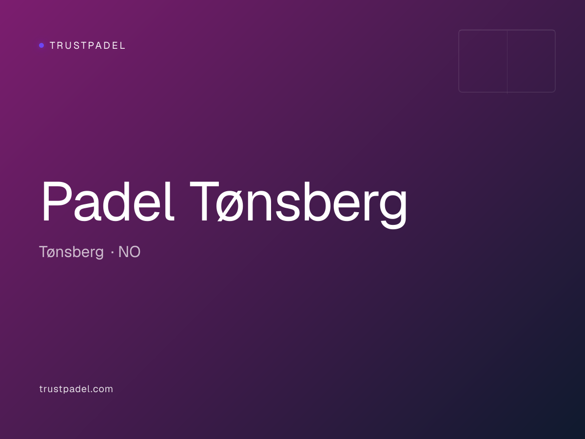 Padel Tønsberg padel club