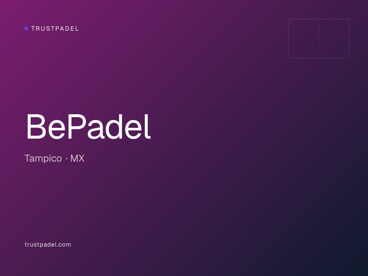 BePadel padel club