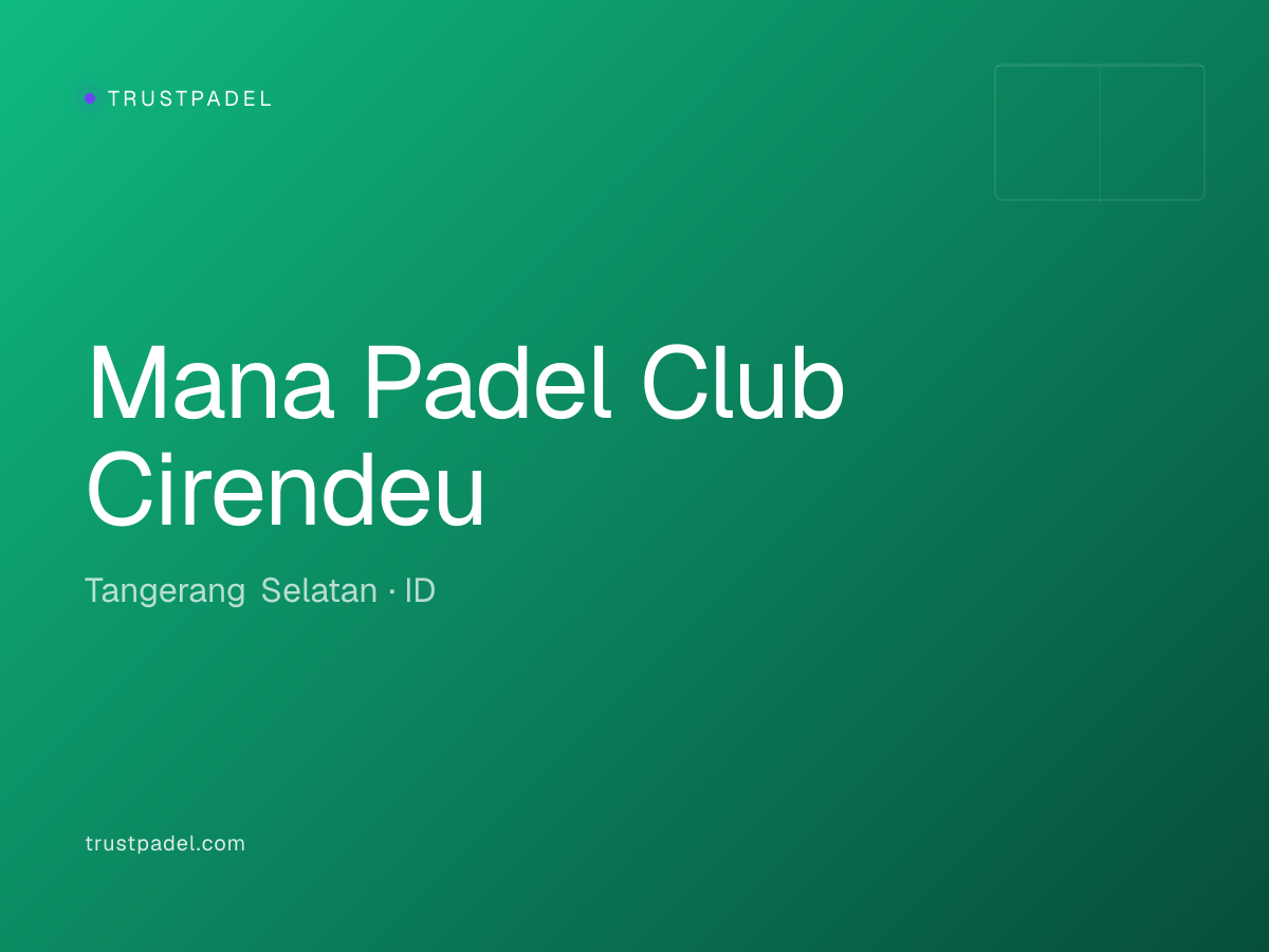 Mana Padel Club Cirendeu padel club
