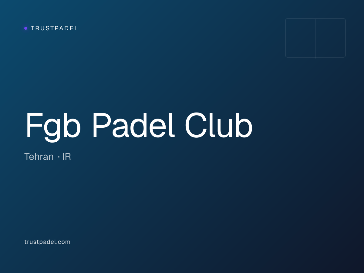 Fgb Padel Club padel club