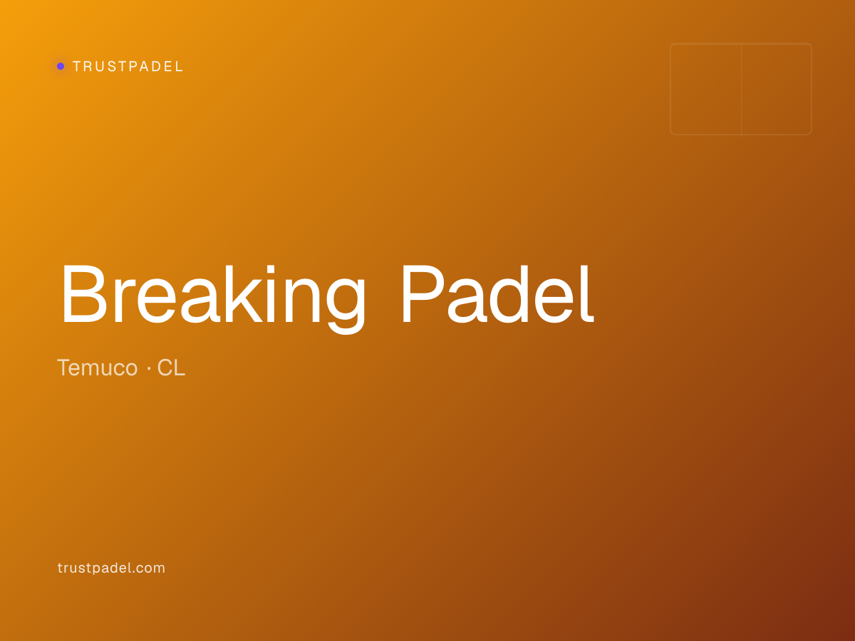 Breaking Padel padel club