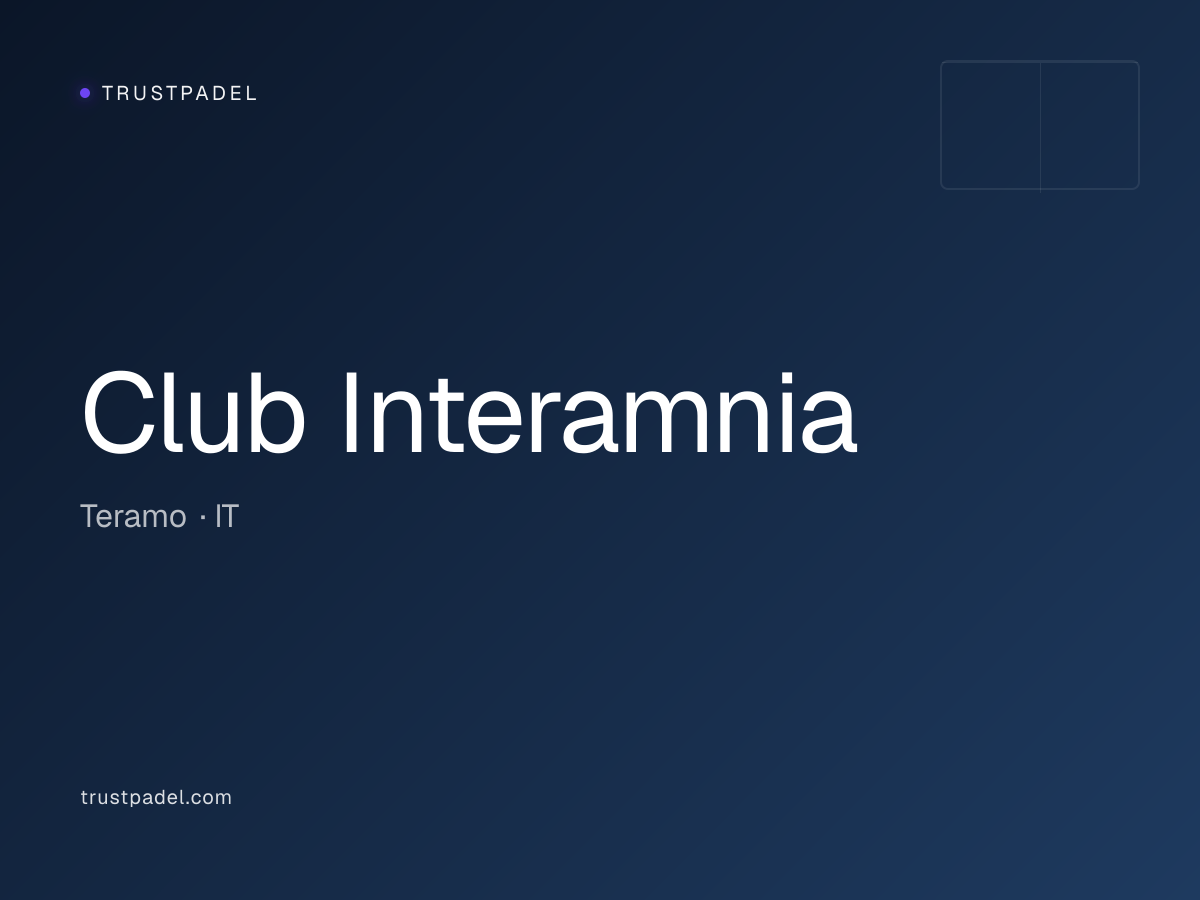 Club Interamnia padel club
